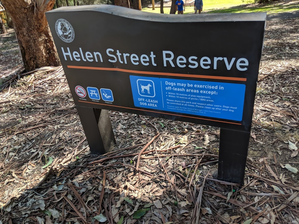 Helen Street Reserve | park | 37 Helen St, Lane Cove North NSW 2066, Australia | 0299113555 OR +61 2 9911 3555