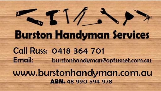 Burston Handyman Services | Joules Ct, Macleod VIC 3085, Australia | Phone: 0418 364 701