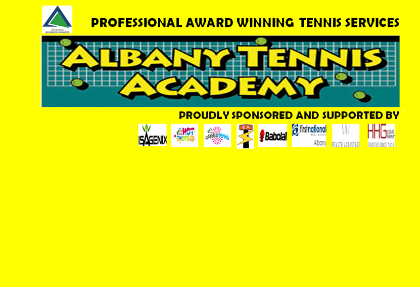 Albany Tennis Academy | school | 16/18 Coogee St, Albany WA 6330, Australia | 0898418474 OR +61 8 9841 8474