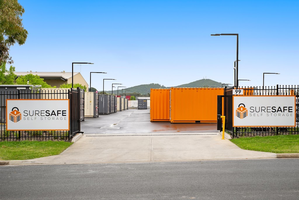 SureSafe Self Storage Albury | 99 Bennu Cct, Thurgoona NSW 2640, Australia | Phone: (02) 6061 0999