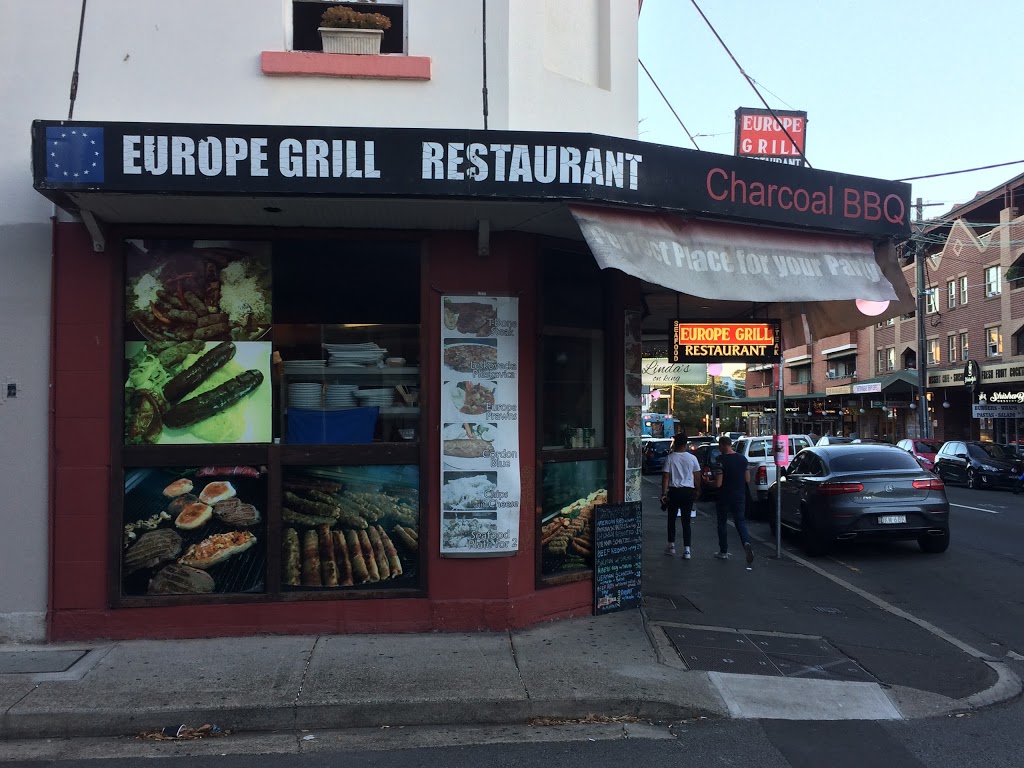Europe Grill Restaurant | restaurant | 506 King St, Newtown NSW 2042, Australia | 0295574217 OR +61 2 9557 4217