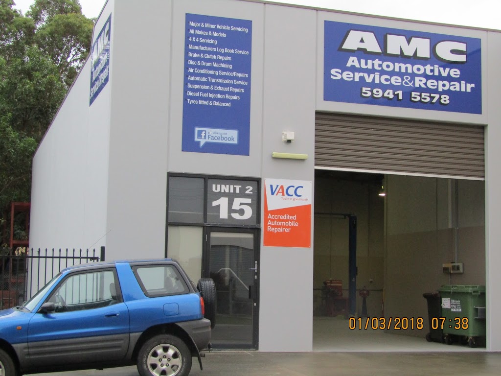 AMC Automotive Service and Repair | 2/15 Mary St, Pakenham VIC 3810, Australia | Phone: (03) 5941 5578