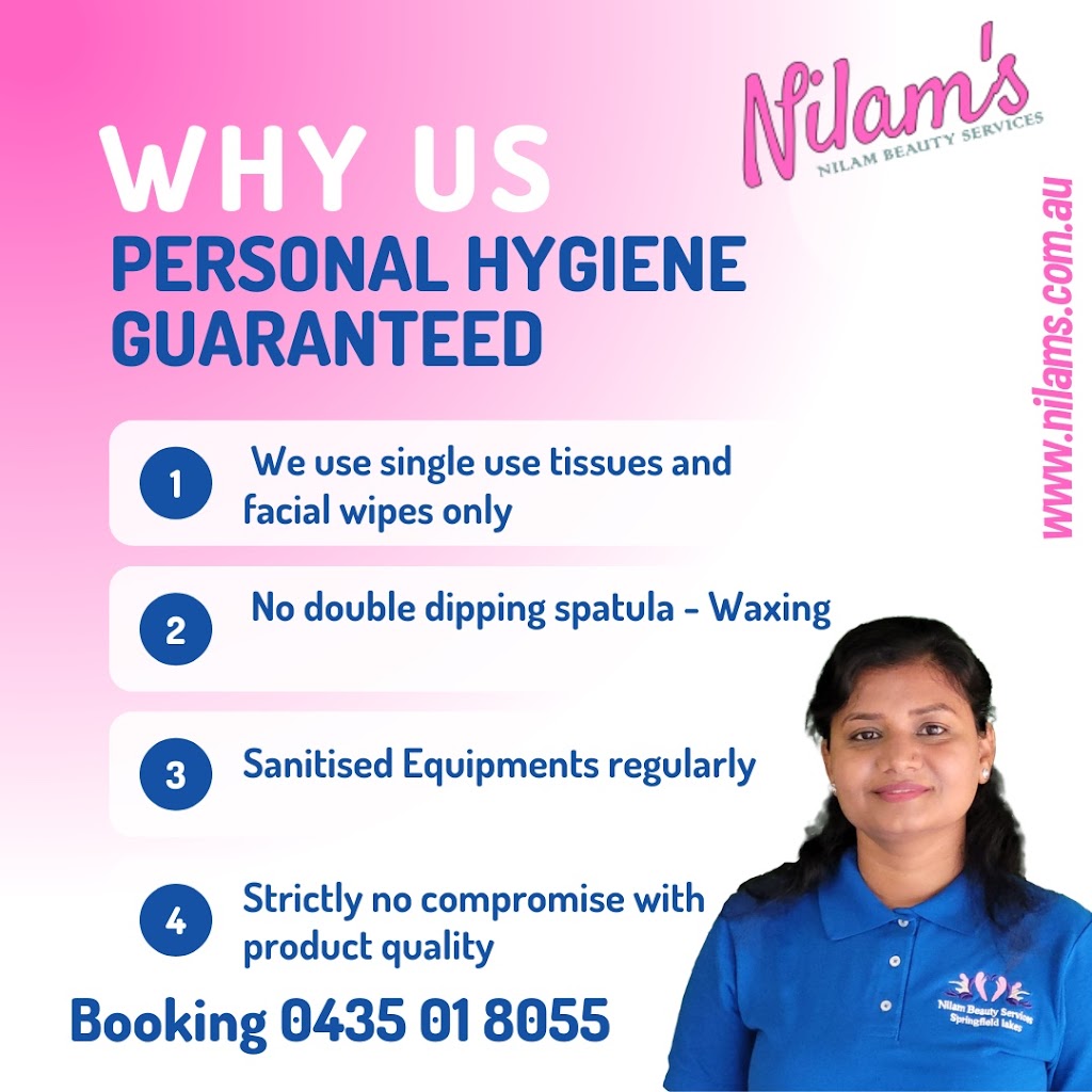 Nilam Beauty Services | 71 Opperman Dr, Springfield Lakes QLD 4300, Australia | Phone: 0435 018 055