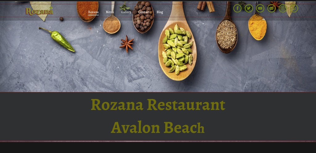 Rozana | restaurant | 48 Old Barrenjoey Rd, Avalon Beach NSW 2107, Australia | 0284071851 OR +61 2 8407 1851