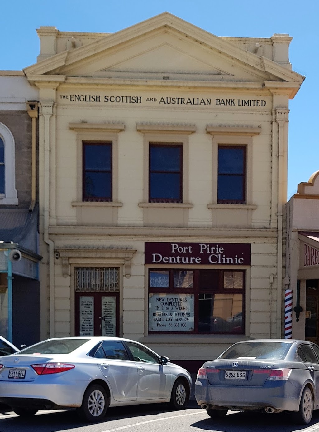 Port Pirie Denture Clinic | dentist | 70 Ellen St, Port Pirie SA 5540, Australia | 0886333900 OR +61 8 8633 3900