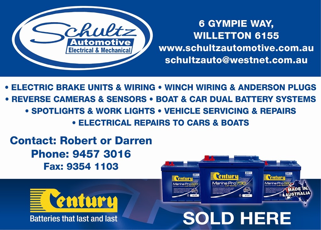 Schultz Automotive Electrical Service | car repair | 6 Gympie Way, Willetton WA 6155, Australia | 0894573016 OR +61 8 9457 3016