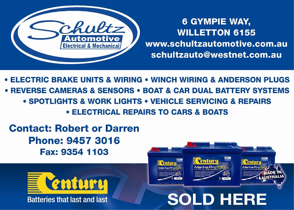 Schultz Automotive Electrical Service | 6 Gympie Way, Willetton WA 6155, Australia | Phone: (08) 9457 3016