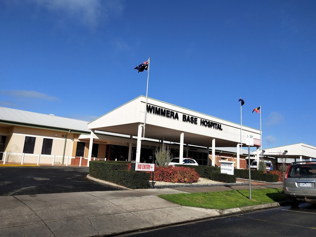 Wimmera Base Hospital | hospital | 83 Baillie St, Horsham VIC 3400, Australia | 0353819111 OR +61 3 5381 9111