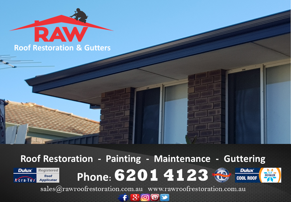 RAW Roof Restoration and Gutters | roofing contractor | Unit 5/139 Winton Rd, Joondalup WA 6027, Australia | 0862014123 OR +61 8 6201 4123