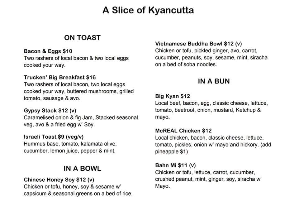 A Slice of Kyancutta Esspresso Bar & Eatery | 11 Railway Terrace, Kyancutta SA 5651, Australia | Phone: 0467 197 856