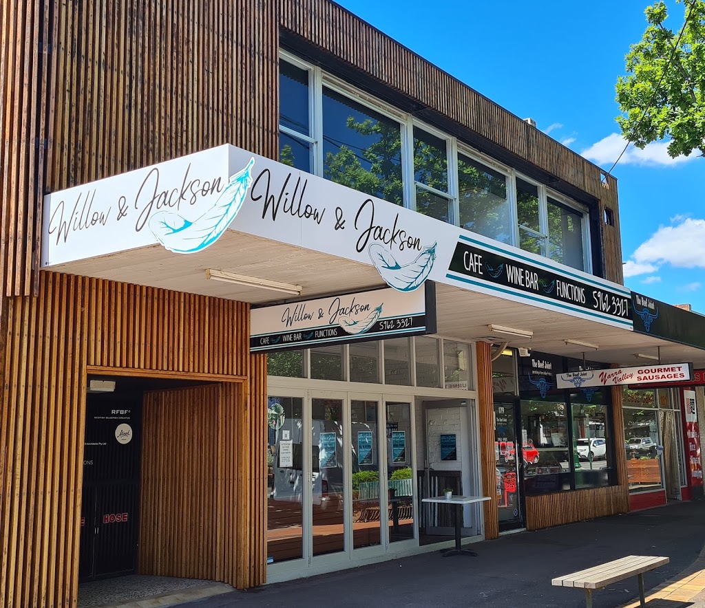 Willow & Jackson | cafe | 177 Maroondah Hwy, Healesville VIC 3777, Australia | 0359623327 OR +61 3 5962 3327