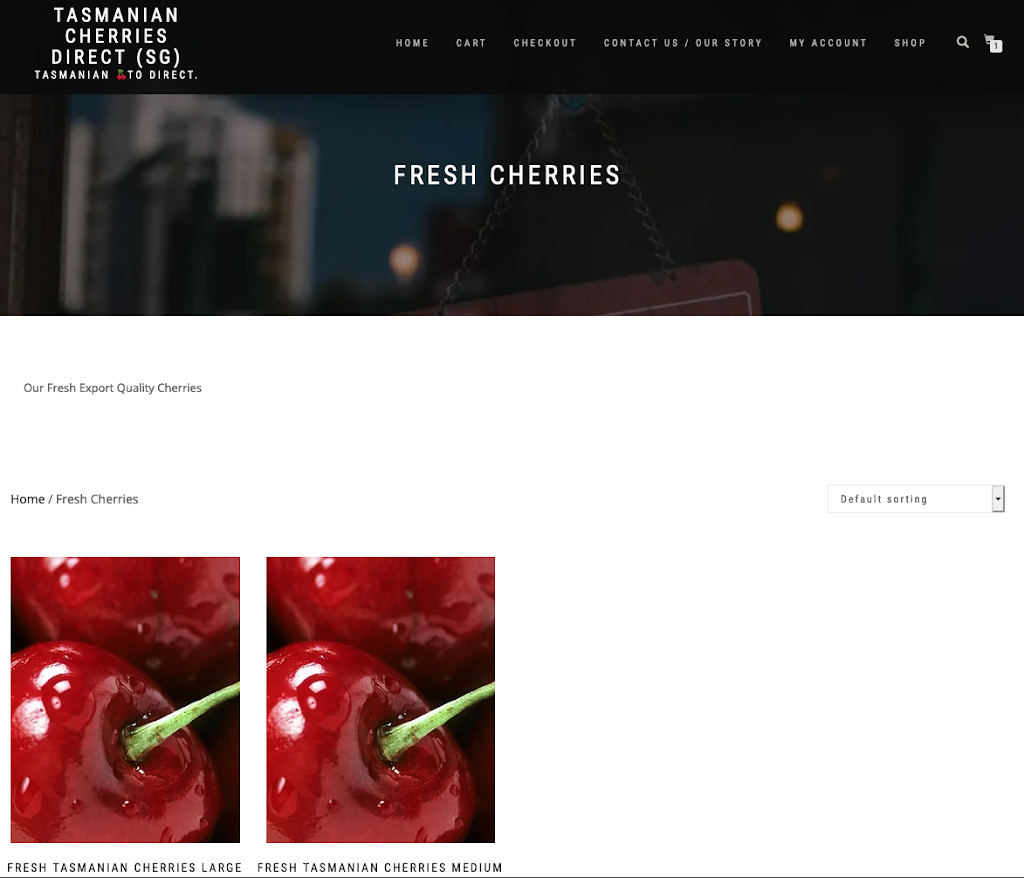 Tasmanian Cherries Direct | food | 70 Clarks Rd, Rowella TAS 7270, Australia | 0400078293 OR +61 400 078 293