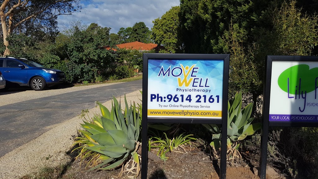Move Well Physiotherapy | physiotherapist | 7 Sylvia Ave, Carlingford NSW 2118, Australia | 0296142161 OR +61 2 9614 2161