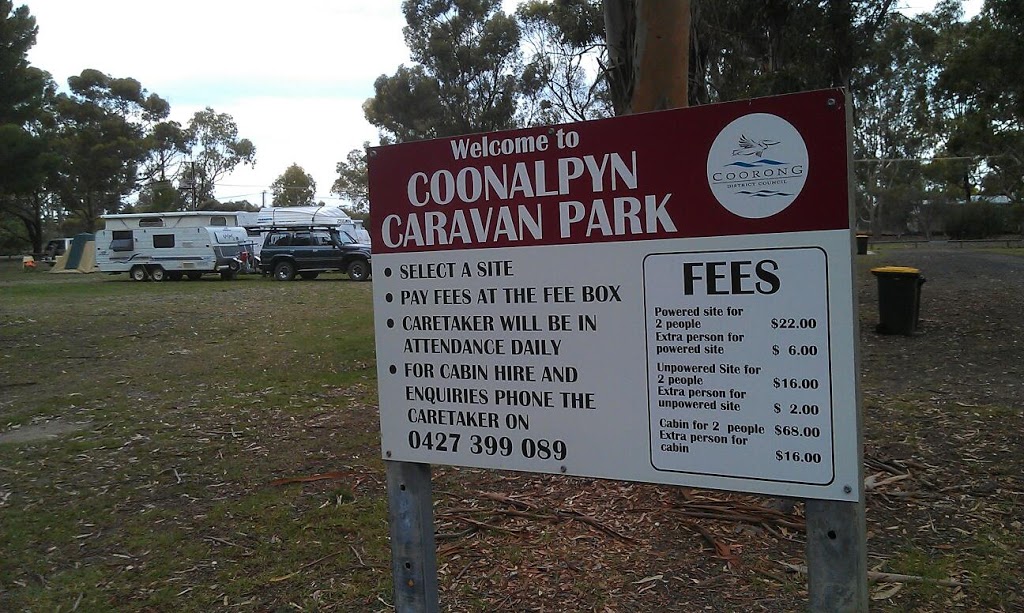 Coonalpyn Soldiers Memorial Caravan Park | rv park | 1 Malcolm Terrace, Coonalpyn SA 5265, Australia | 0885711074 OR +61 8 8571 1074