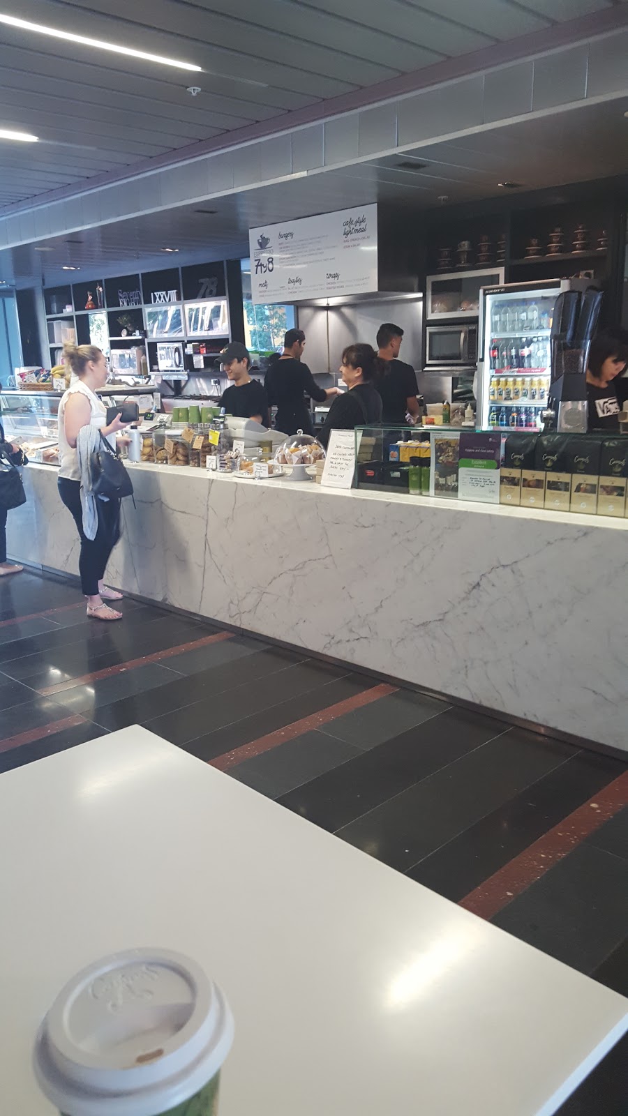 Espresso 7ty8 | 78 Waterloo Rd, Macquarie Park NSW 2113, Australia | Phone: (02) 9889 7557