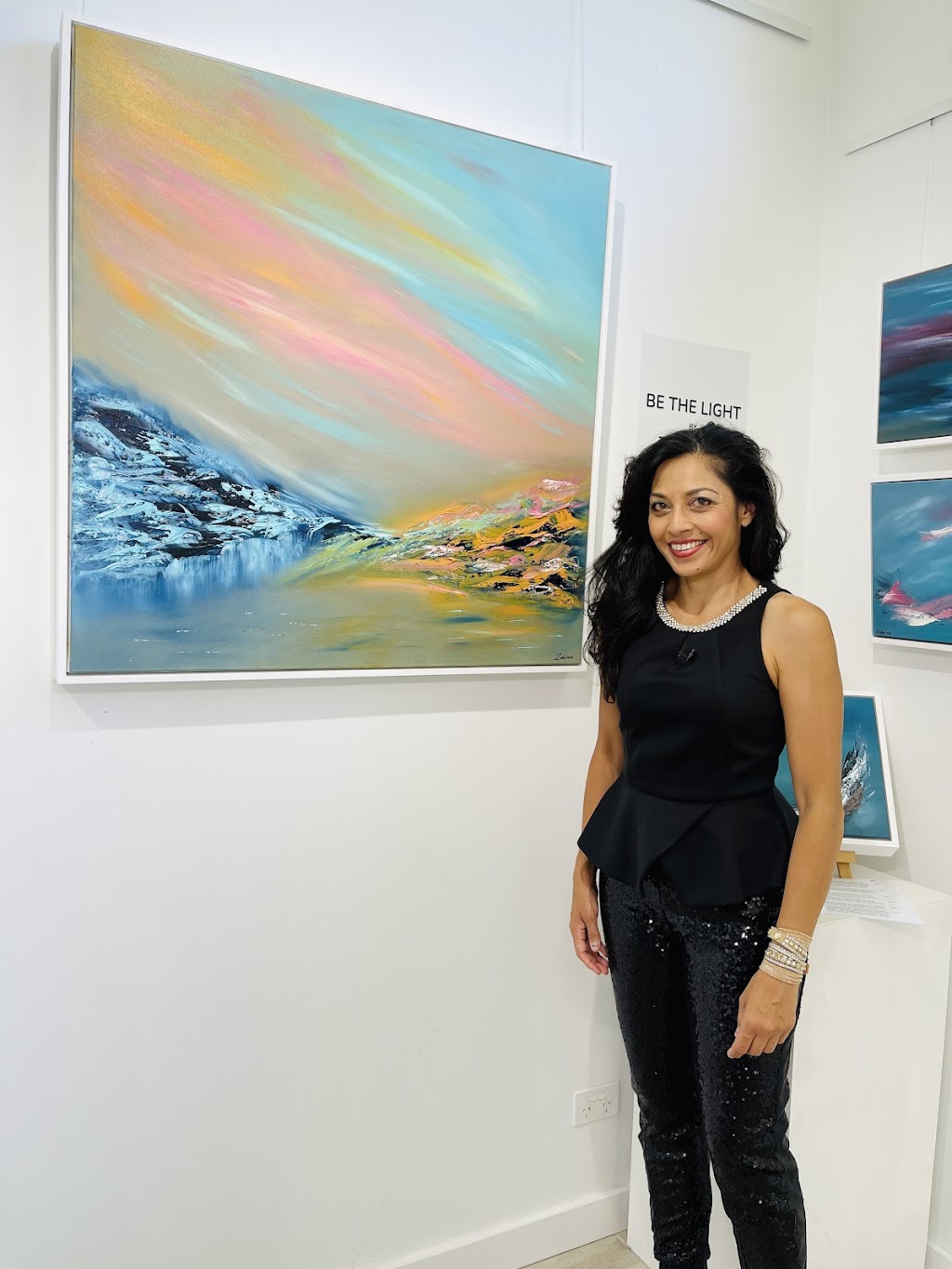 CONTEMPORARY OCEAN ART FOR LIFE & HOME | ZAHRINA GALLERY | 114 Kameruka Rd, Northbridge NSW 2063, Australia | Phone: 0413 338 826