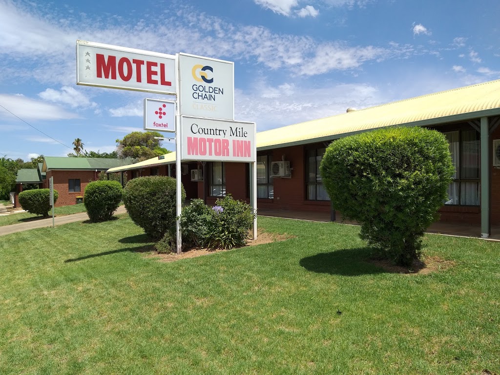 Country Mile Motor Inn | lodging | 14 Cross St, Forbes NSW 2871, Australia | 0268524099 OR +61 2 6852 4099