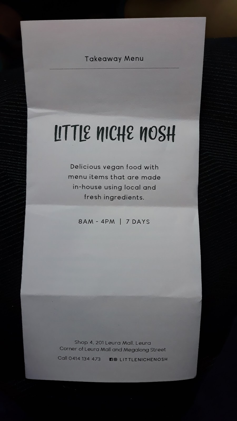 Little Niche Noch | cafe | 201 Leura Mall, Leura NSW 2780, Australia | 0414134473 OR +61 414 134 473