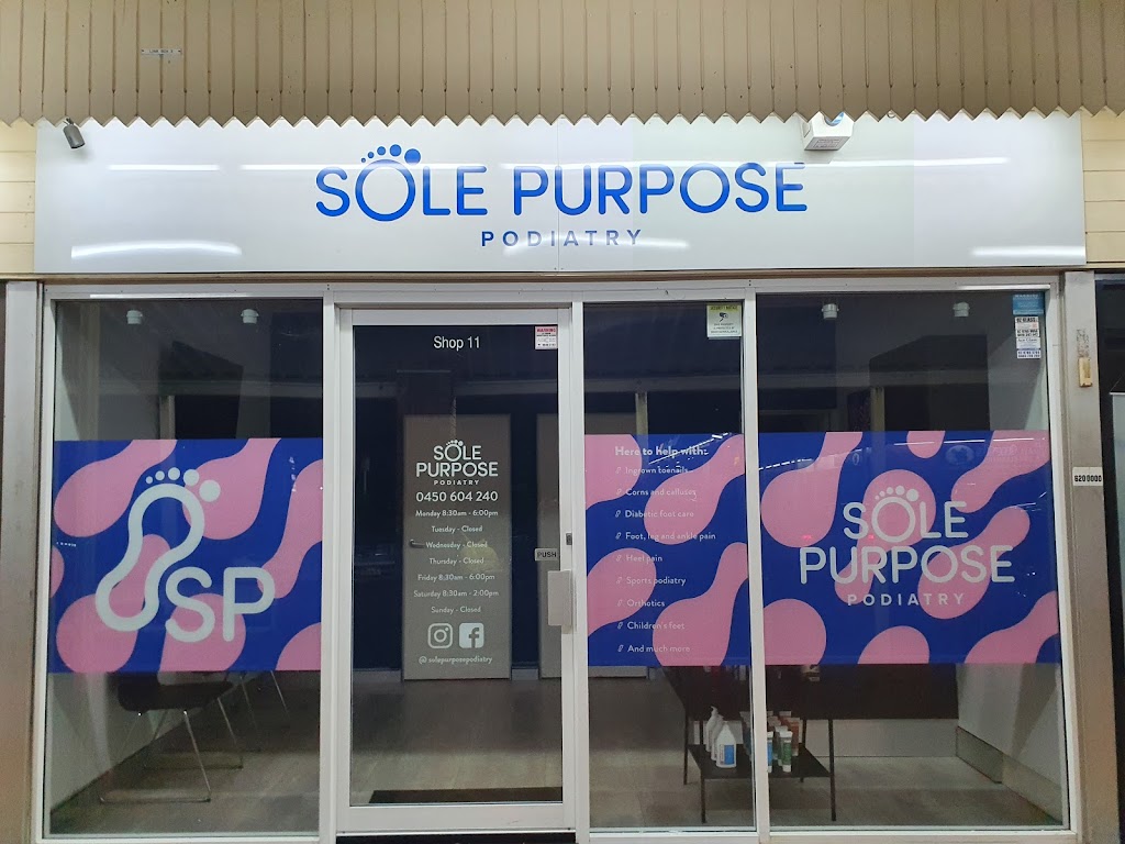 Sole Purpose Podiatry | doctor | Shop 11/32-40 Stockton Ave, Moorebank NSW 2170, Australia | 0450604240 OR +61 450 604 240