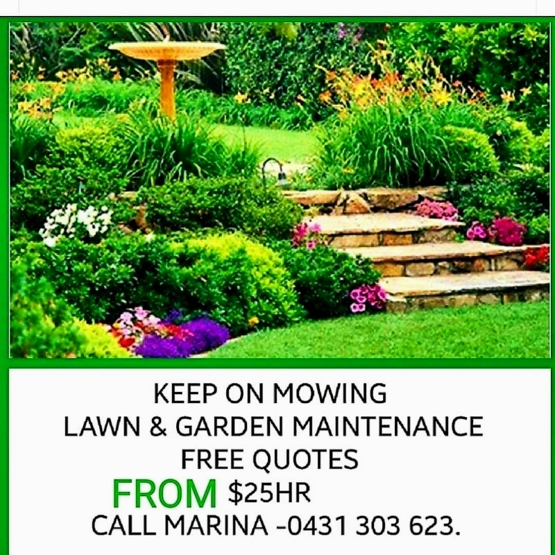 KEEP ON MOWING,LAWN & GARDEN MAINTENANCE | general contractor | Young Rd, Baldivis WA 6171, Australia | 0431303623 OR +61 431 303 623