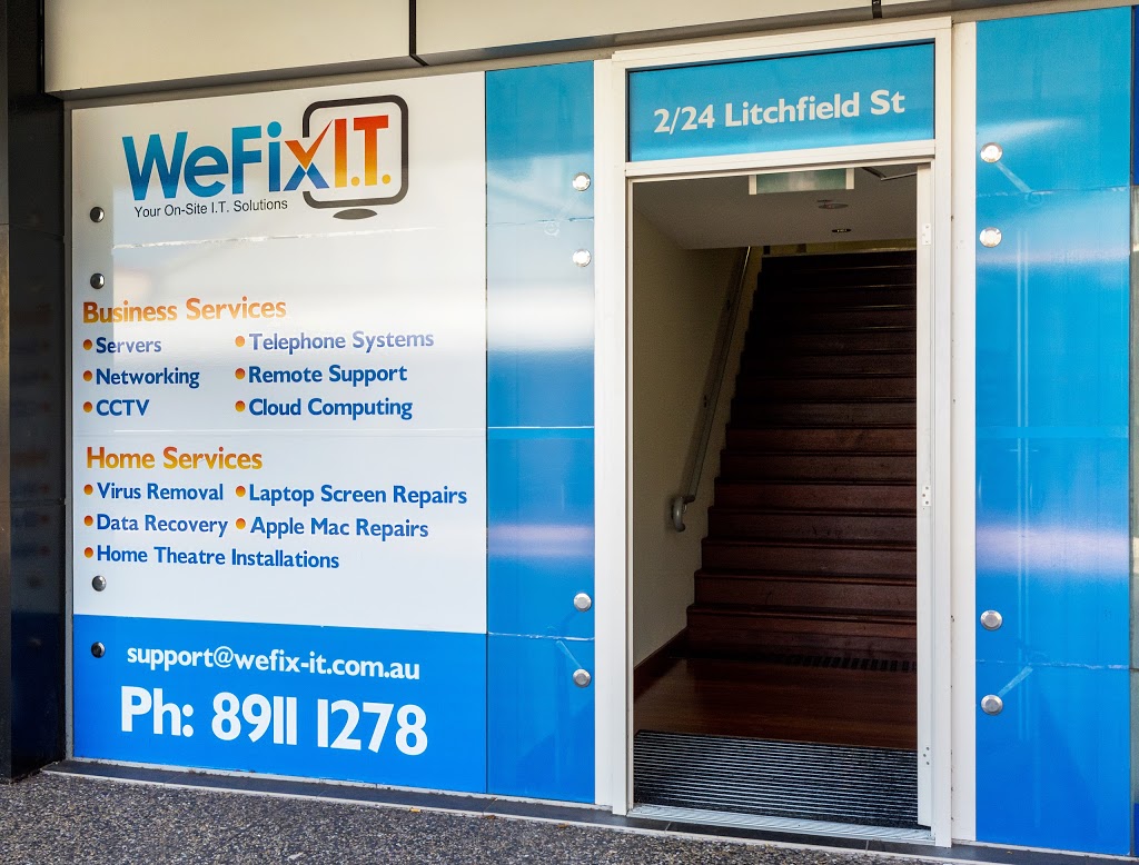We Fix IT | 2/24 Litchfield St, Darwin City NT 0800, Australia | Phone: (08) 8911 1278