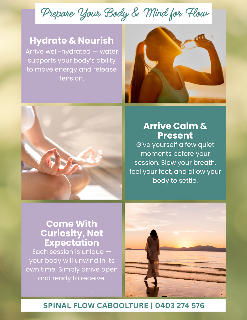 Spinal Flow Caboolture | 22 Glady Ave, Caboolture QLD 4510, Australia | Phone: 0403 274 576