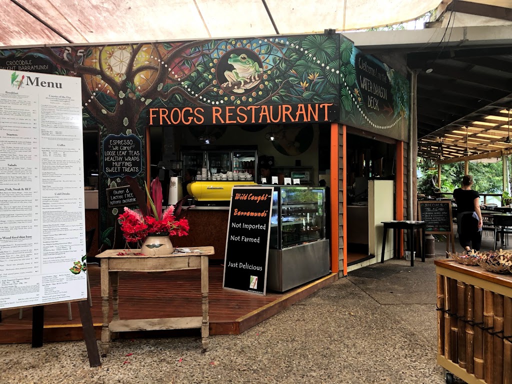 Frogs | restaurant | 4 Rob Veivers Dr, Kuranda QLD 4872, Australia | 0740938952 OR +61 7 4093 8952