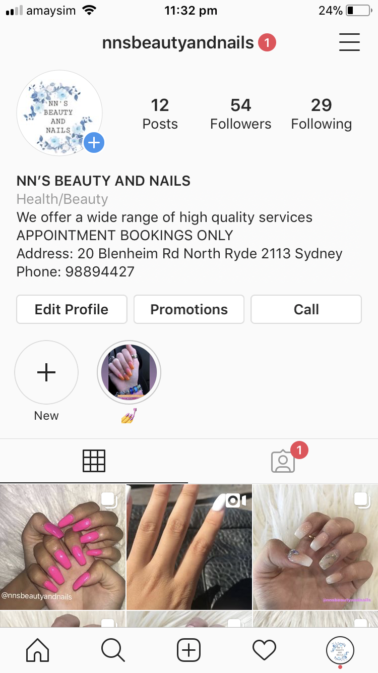 NNs Beauty And Nails | 20 Blenheim Rd, North Ryde NSW 2113, Australia | Phone: (02) 9889 4427