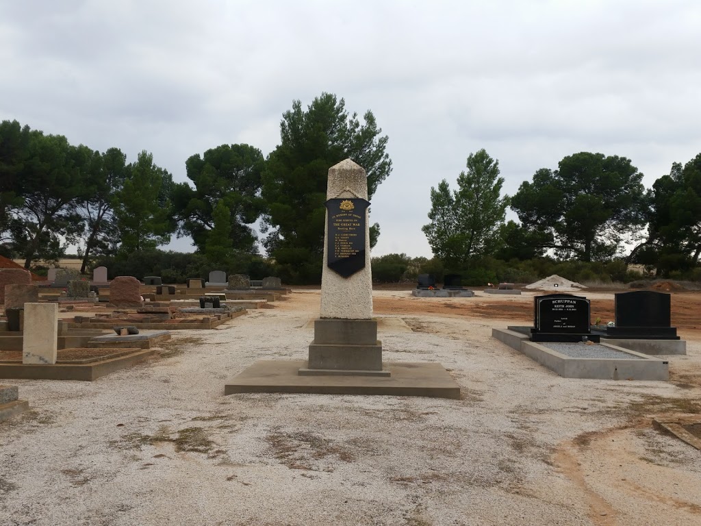 Brinkworth Public Cemetary | cemetery | 1455-1558 Rail Corridor Rd, Brinkworth SA 5464, Australia