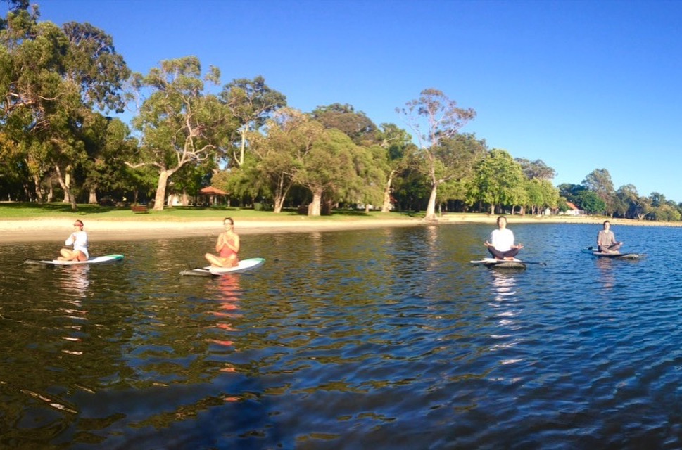 Precious Breath SUP Yoga | gym | Matilda Bay Reserve, Crawley WA 6009, Australia | 0450833614 OR +61 450 833 614