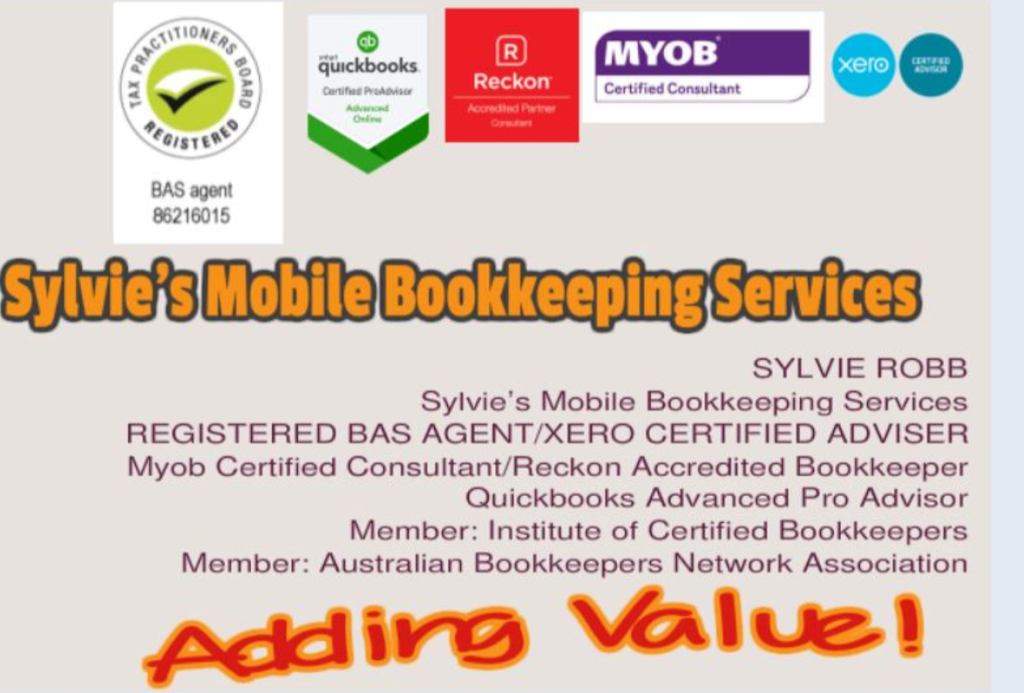 Sylvias Bookkeeping service | accounting | 9 RHEA, DE WIT DRIVE, Ripley QLD 4306, Australia | 0438590112 OR +61 438 590 112