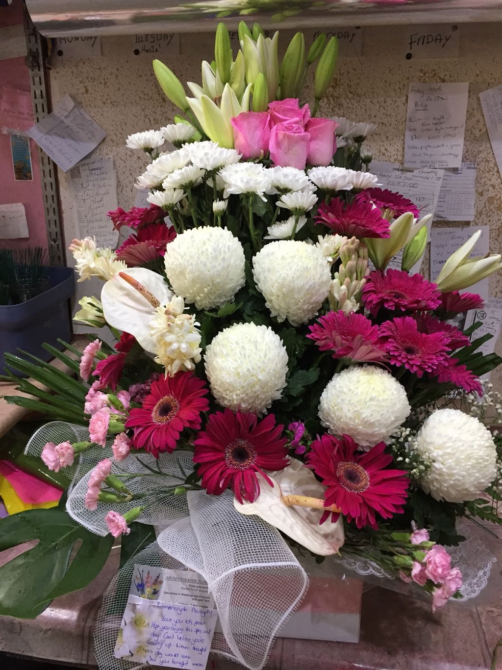 Aroma Paradise Florist | florist | 106 William St, Bankstown NSW 2200, Australia | 0297074672 OR +61 2 9707 4672