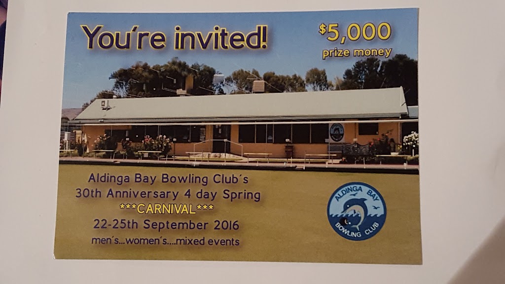 Aldinga Bay Bowling Club |  | Port Rd, Aldinga SA 5173, Australia | 0885577467 OR +61 8 8557 7467