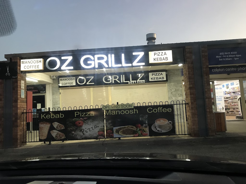 OZ GRILLZ (Shop 7/62 Hewitt St) Opening Hours
