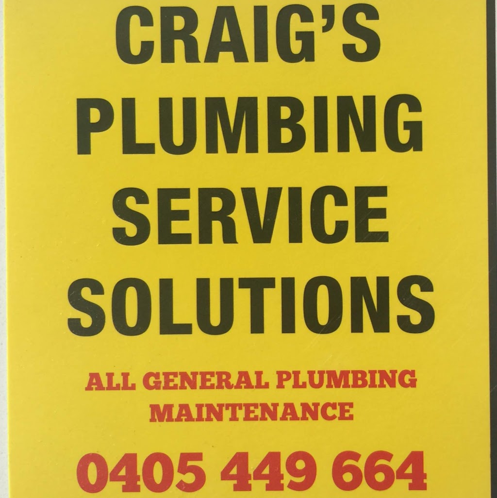 Craigs Plumbing Service Solutions | plumber | Central Coast, Berkeley Vale NSW 2261, Australia | 0405449664 OR +61 405 449 664