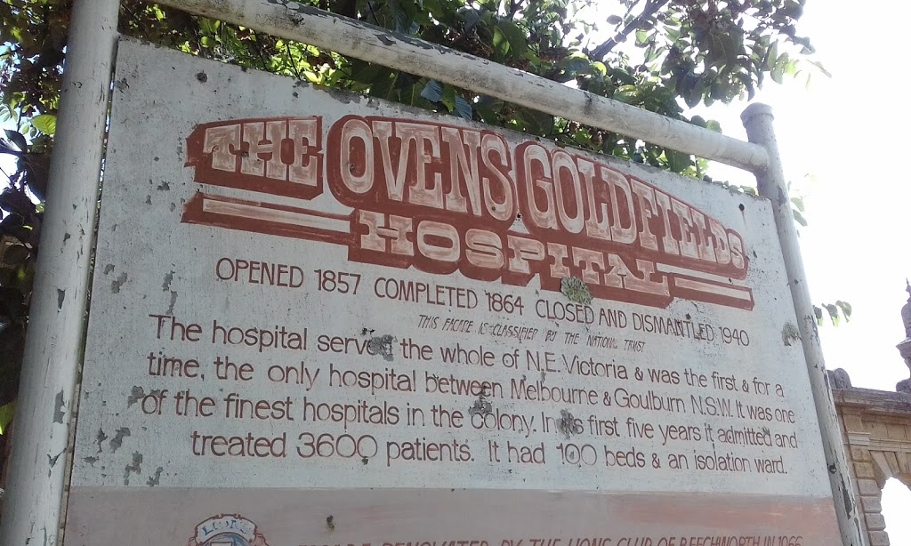 The Ovens Goldfields Hospital - Facade | hospital | Church St, Beechworth VIC 3747, Australia