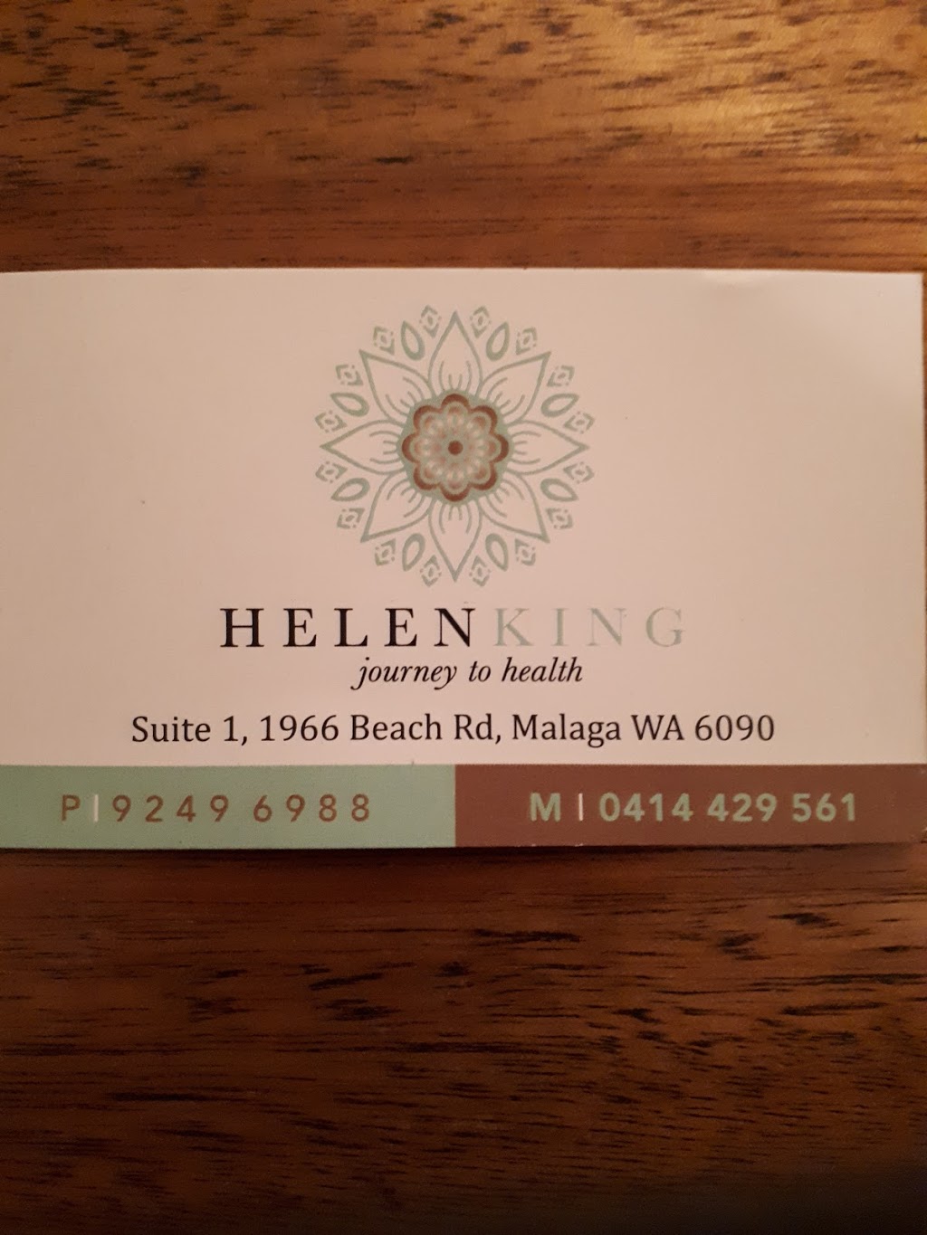 Helen King - Serene Wellness | health | 1966 Beach Rd, Malaga WA 6090, Australia | 0414429561 OR +61 414 429 561