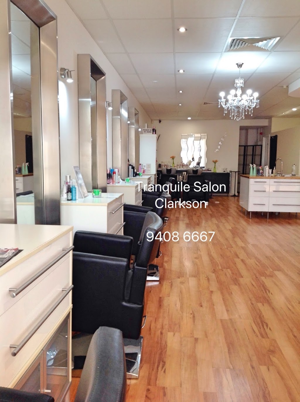 Tranquile Salon | OPPOSITE CLARKSON TRAIN STATION, Shop 2/308 Ocean Keys Blvd, Clarkson WA 6030, Australia | Phone: (08) 9408 6667