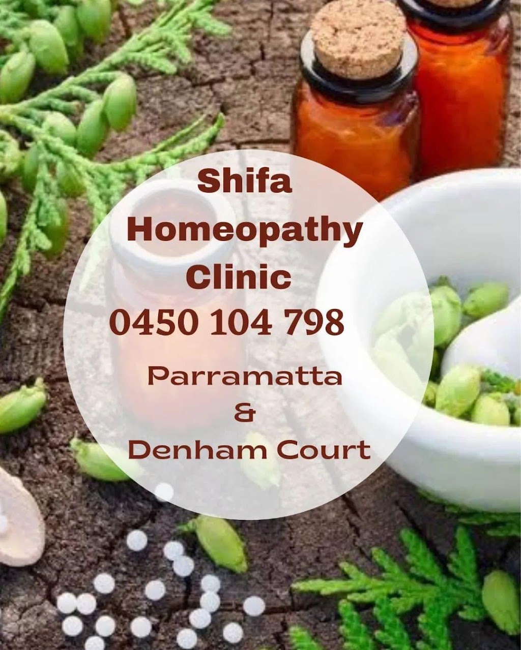 SHIFA HOMEOPATHY CLINIC | 77 Farview Dr, Denham Court NSW 2565, Australia | Phone: 0450 104 798