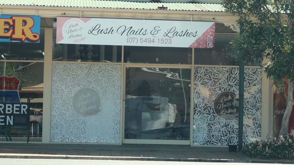 Lush Nails & Lashes | beauty salon | 1 Maleny St, Landsborough QLD 4550, Australia | 0754941523 OR +61 7 5494 1523