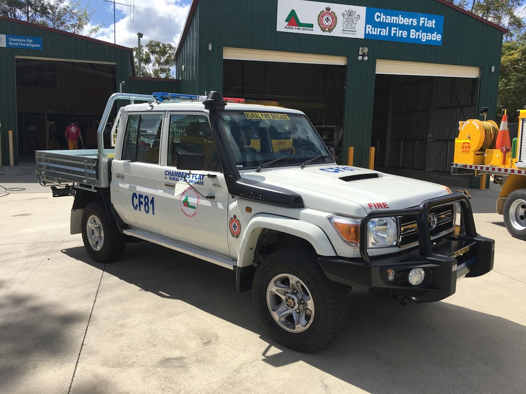 Chambers Flat Rural Fire Brigade | fire station | 49 Kenny Rd, Chambers Flat QLD 4133, Australia | 0428113687 OR +61 428 113 687