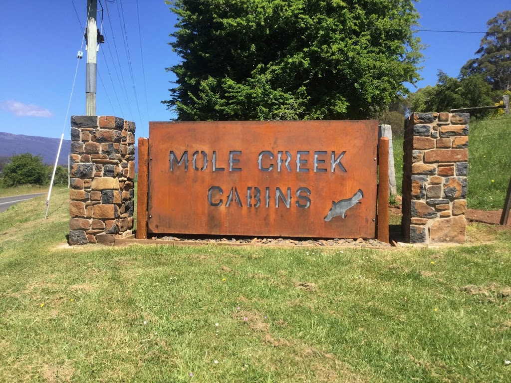 Mole Creek Cabins | lodging | 1876 Mole Creek Rd, Mole Creek TAS 7304, Australia | 0363636124 OR +61 3 6363 6124