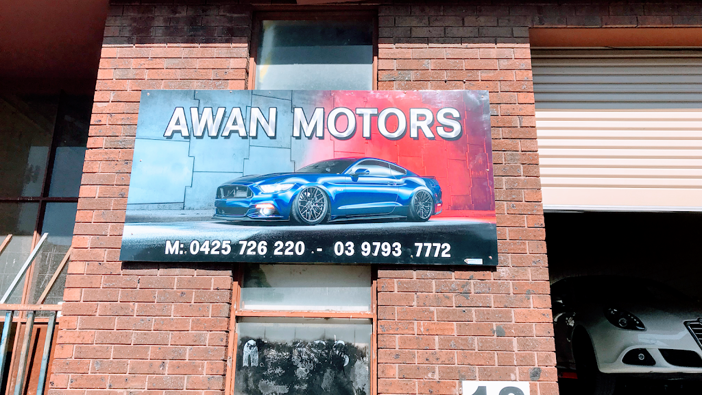 AWAN MOTORS | car repair | 18/41 Bennet St, Dandenong VIC 3175, Australia | 0425726220 OR +61 425 726 220