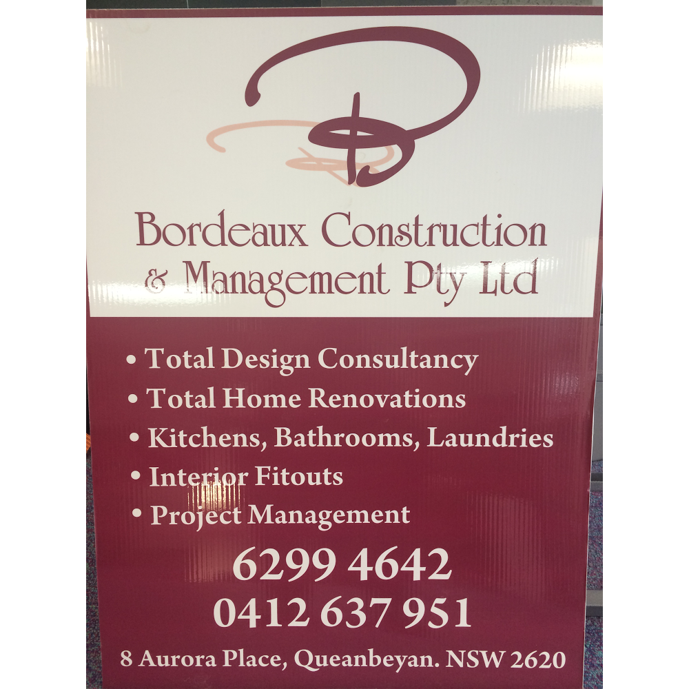 Bordeaux Kitchens & Bordeaux Construction | 8 Aurora Pl, E Queanbeyan NSW 2620, Australia | Phone: (02) 6299 4642