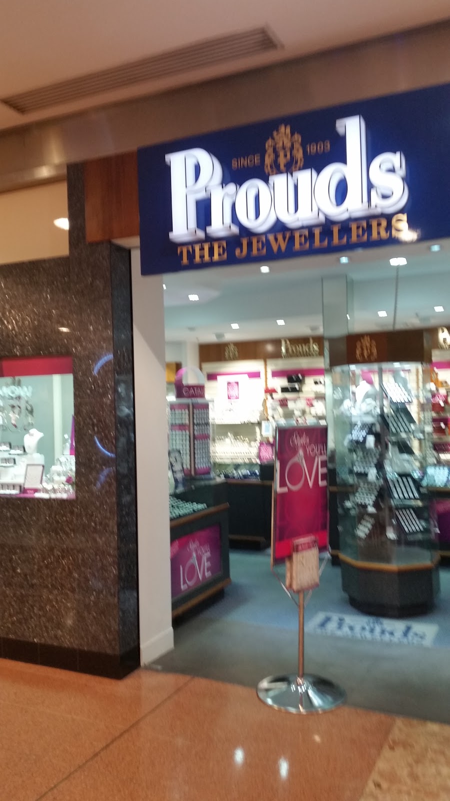 Prouds the Jewellers Campbelltown Mall (Campbelltown Mall) Opening Hours