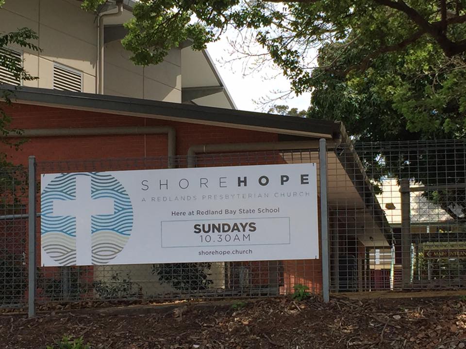 Shore Hope Presbyterian Church | Redland Bay State School, 125-141 Gordon Rd, Redland Bay QLD 4165, Australia | Phone: (07) 3184 0909