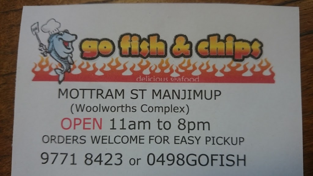 Go Fresh Fish | restaurant | Shop 1/93-101 Mottram St, Manjimup WA 6258, Australia | 0897718423 OR +61 8 9771 8423