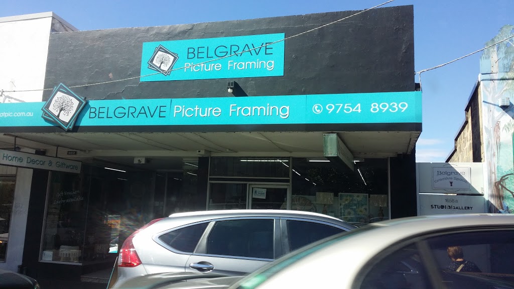 Belgrave Picture Framing | store | 83 Main St, Gembrook VIC 3783, Australia | 0490344630 OR +61 490 344 630