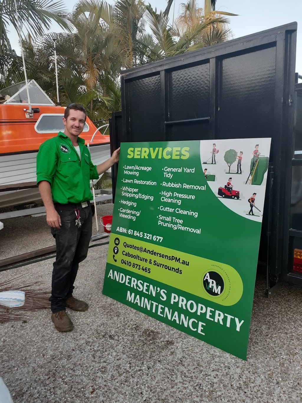 Andersens Property Maintenance | 768 Caboolture River Rd, Upper Caboolture QLD 4510, Australia | Phone: 0410 873 465