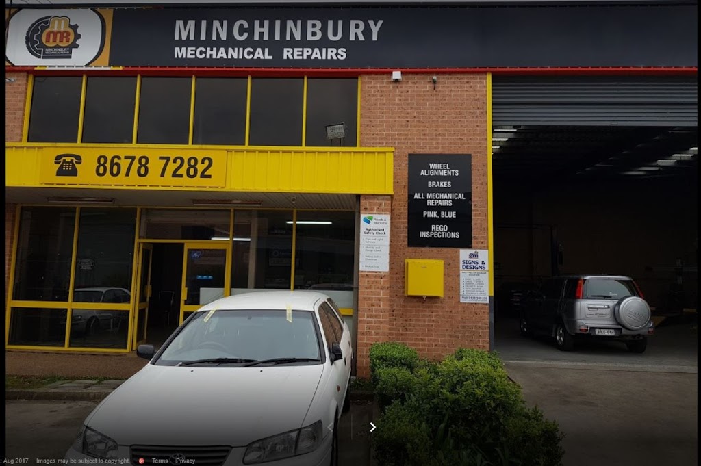 Minchinbury Mechanical Repairs | car repair | 2/5 Colyton Rd, Minchinbury NSW 2770, Australia | 0286787282 OR +61 2 8678 7282